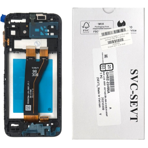 Дисплей Samsung Galaxy A14 5G A146B з тачскріном (оригинал OEM SP з рамкою) Дисплей Samsung Galaxy A14 5G A146B з тачскріном (оригинал OEM SP з рамкою)
