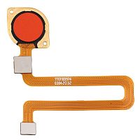 Шлейф Xiaomi Redmi 9C зі сканером відбитка пальця (помаранчевий оригінал Китай)