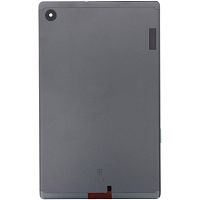 Задняя крышка Lenovo Tab M10 HD Gen 2 TB-X306F (серая, Iron Gray оригинал Китай со стеклом камеры)