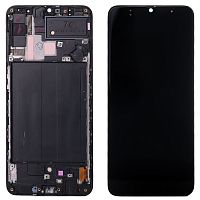 Дисплей Samsung Galaxy A70 2019 A705F з тачскріном (оригінал Китай з рамкою)