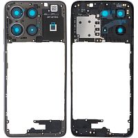 Рамка корпусу Motorola Moto G15 Power XT2521-5 (сіра)