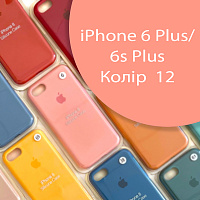 Чохол Silicone case для iPhone 6 Plus, 6S Plus (розовий №12)