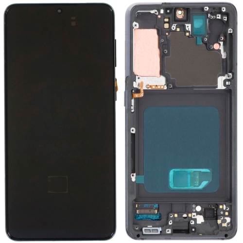 Дисплей Samsung Galaxy S21 5G G991B з тачскріном (OLED із сірою рамкою)