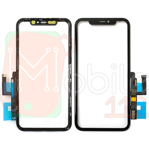 Тачскрин Apple iPhone 11 A2221 (с рамкой и микросхемой, без OCA)