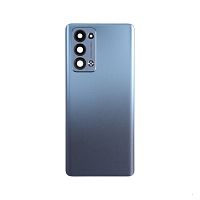 Задня кришка Oppo Reno 6 Pro 5G (блакитна зі склом камери)