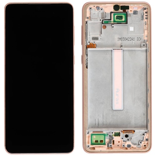 Дисплей Samsung Galaxy A33 5G A336B з тачскріном (IN-CELL з персиковою рамкою)