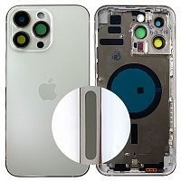 Корпус Apple iPhone 14 Pro Max (серебристый оригинал Китай US без SIM)