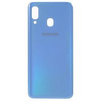 Задняя крышка Samsung Galaxy A40 2019 A405F (голубая оригинал Китай)