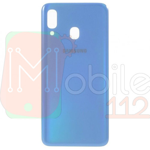 Задняя крышка Samsung Galaxy A40 2019 A405F (голубая оригинал Китай)