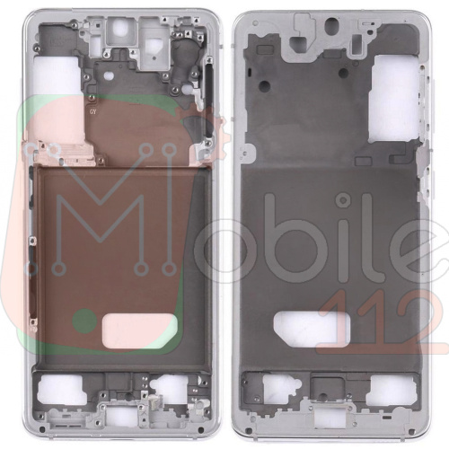 Рамка дисплея Samsung Galaxy S21 (срібляста)