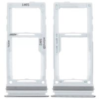 Тримач Sim картки Samsung Galaxy A52 A525F, A526B, A528B, A725F, A726B (сріблястий 2 SIM (1 SIM + Micro SD))