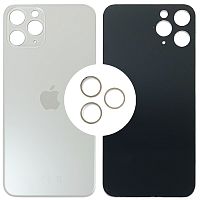 Задня кришка Apple iPhone 11 Pro (біла оригінал Китай з кільцями)