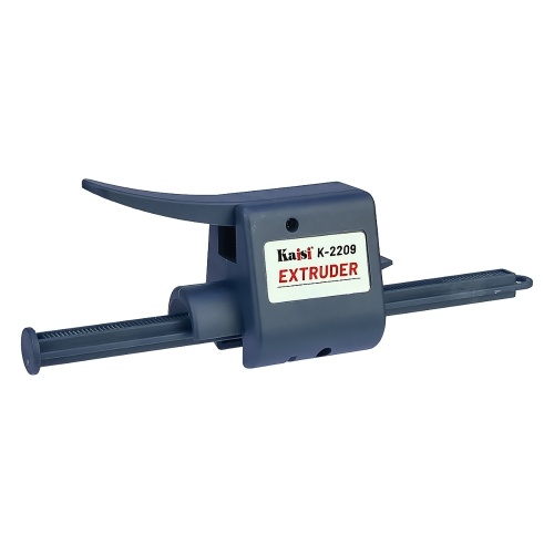Екстрактор флюсу та OCA клею Kaisi K-2209 для шприців 30-60 мл (штовхач з важелем, 2 наконечники G14А)