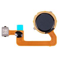 Шлейф Xiaomi Redmi 12C, Poco C55 зі сканером відбитка пальця (сірий оригінал Китай)