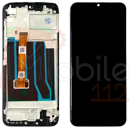 Дисплей Realme C21Y, Realme C25Y з тачскріном (оригінал Китай з рамкою)
