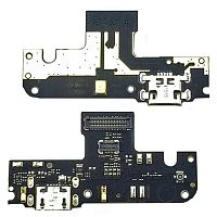 Шлейф Xiaomi Redmi Note 5A, Note 5A Prime з роз'ємом зарядки та мікрофоном - нижня плата