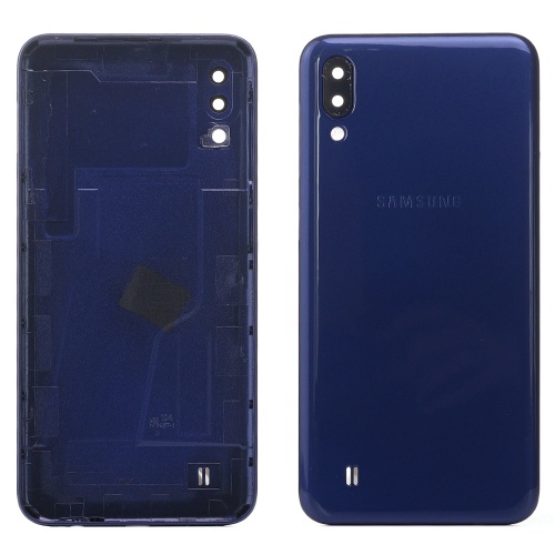 Задняя крышка Samsung Galaxy M10 M105F (синяя оригинал Китай со стеклом камеры) Задняя крышка Samsung Galaxy M10 M105F (синяя оригинал Китай со стеклом камеры)