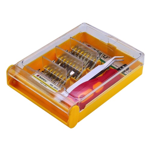 Набір інструментів Baku BK-3032 (ручка, 32 насадки, вигнутий пінцет) фото 4