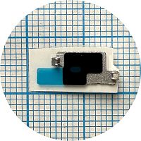 Сетка верхнего микрофона под крышкой iPhone 15, iPhone 15 Plus (оригинал Китай)