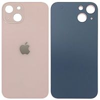 Задняя крышка Apple iPhone 13 (розовая оригинал Китай с кольцами)