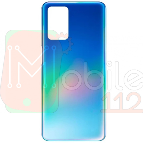 Задня кришка Oppo A54 CPH2239 (синя оригінал Китай зі склом камери)