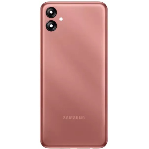 Задня кришка Samsung Galaxy A04e A042F (бронзова оригінал Китай зі склом камери)