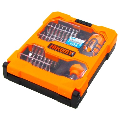 Набір інструментів Jakemy JM-8159 (ручка, 30 біт, подовжувач 60мм, гнучкий подовжувач 100мм, вигнутий пінцет ESD) фото 2