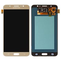 Дисплей Samsung Galaxy J7 2016 J710F + тачскрин (золотистый IN-CELL)