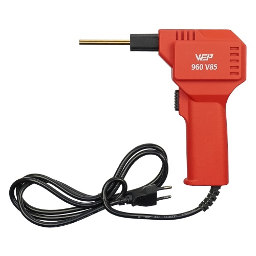 Паяльний набір WEP 960 V85 для ремонту пластикових деталей (термостеплер 85W з підсвічуванням, кусачки, 400 скоб 0.8 мм) фото 4