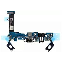 Шлейф Samsung Galaxy A5 2016 A510F з роз'ємами зарядки, навушників та мікрофоном, кнопкою меню Home - нижня плата
