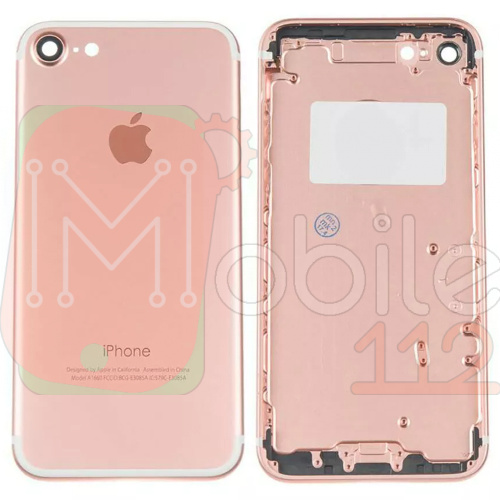 Корпус Apple iPhone 7 (рожеве золото оригінал Китай)