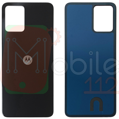 Задня кришка Motorola Moto G13 G23 (чорна оригінал Китай)