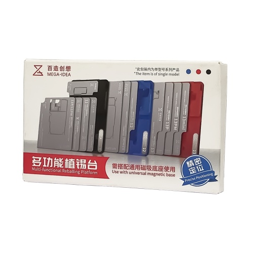 Реболлінг-платформа Mega-Idea з BGA трафаретами iPhone X-11 Pro Max фото 4