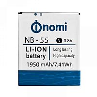 Акумулятор Nomi NB-55 i505 оригінал Китай 1950 mAh Розпродаж