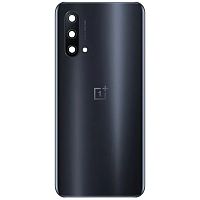 Задня кришка OnePlus Nord CE 5G (чорна оригінал Китай зі склом камери)