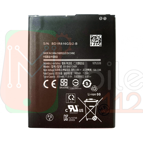 Аккумулятор Samsung EB-BA013ABY Galaxy A01 Core A013, M01 Core M013 (оригинал Китай 3000 mAh)