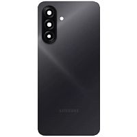 Задняя крышка Samsung Galaxy A17 4G A175 (черная оригинал Китай со стеклом камеры)