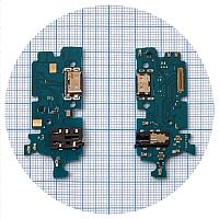 Шлейф Samsung Galaxy M34 5G M346B з роз'ємами зарядки та навушників, мікрофоном - нижня плата (AAA)