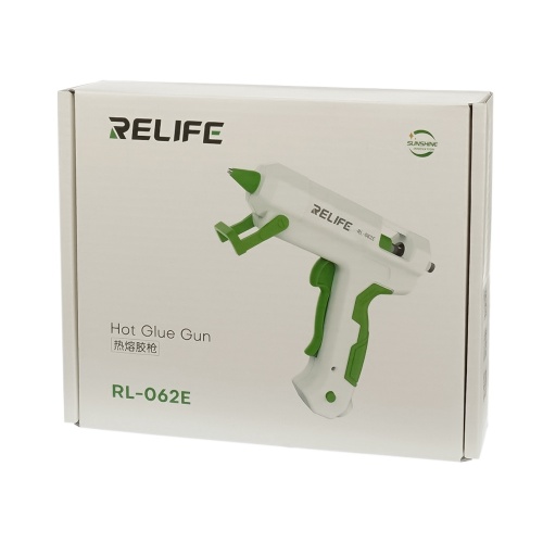 Термоклеевой пистолет Relife RL-062E со стерженями 10 шт (220V, 25W, сопло d=2mm, клей d=7mm) фото 4 Термоклеевой пистолет Relife RL-062E со стерженями 10 шт (220V, 25W, сопло d=2mm, клей d=7mm) фото 4