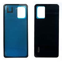 Задняя крышка Xiaomi Redmi K40S, Poco F4 (черная оригинал Китай)