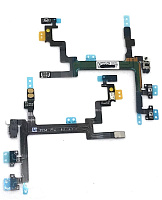 Шлейф Apple iPhone 5 з кнопками гучності та ввімкнення, і мікрофоном (оригінал Китай)