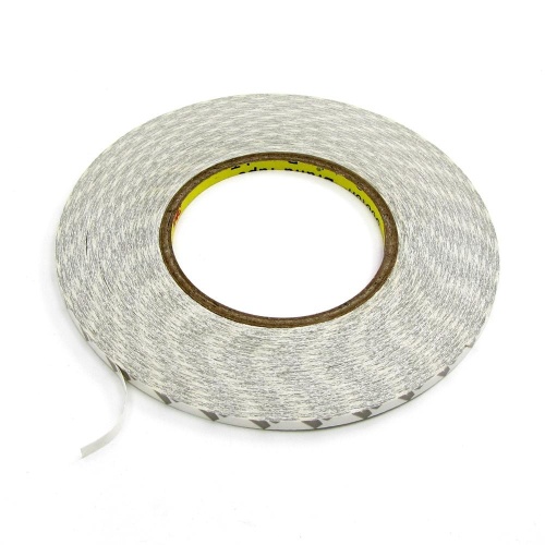 Скотч двосторонній 3M білий 5мм x 50м