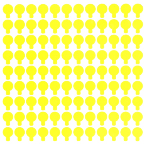 Стикеры для защиты камеры (комплект 108 шт - 7 мм)