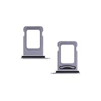 Тримач SIM карти Apple iPhone 14, 14 Plus (фіолетовий на 2 SIM)