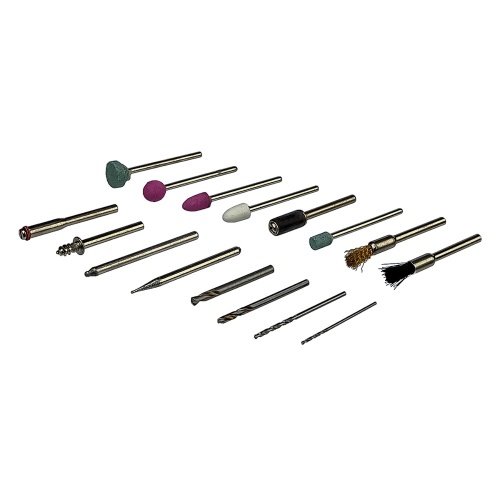 Бормашина в кейсі Slite P-500-2 Mini (набір насадок для гравіювання, шліфування, полірування, рег. крутного моменту, 18V 20W) фото 3