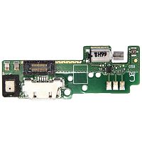 Шлейф Sony Xperia E5 F3311 F3313 з роз'ємом зарядки, мікрофоном та вібродзвінком - нижня плата
