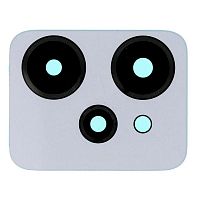 Скло камери Realme C31 (з фіолетовою рамкою)