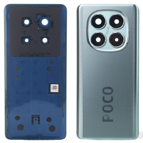 Задня кришка Xiaomi Poco X7 (зелена Original New зі склом камери) Задня кришка Xiaomi Poco X7 (зелена Original New зі склом камери)