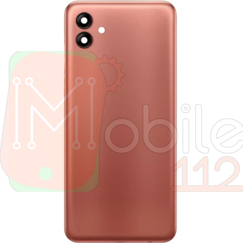Задня кришка Samsung Galaxy A04 A045F (бронзова зі склом камери)