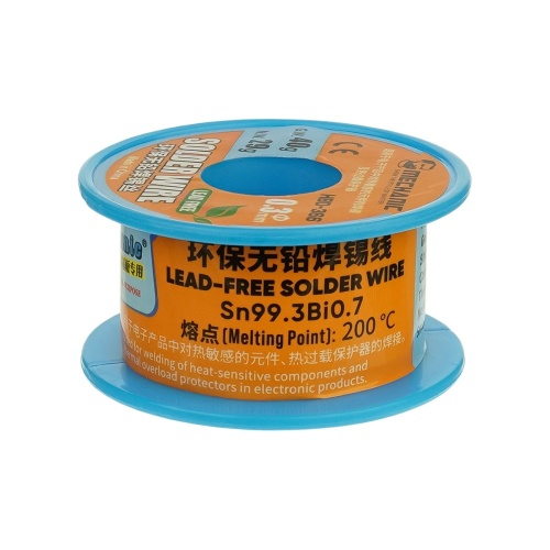 Припой Mechanic HBD-366 0,3 мм, 40 гр, Sn 99,3%, Bi 0,7% фото 2